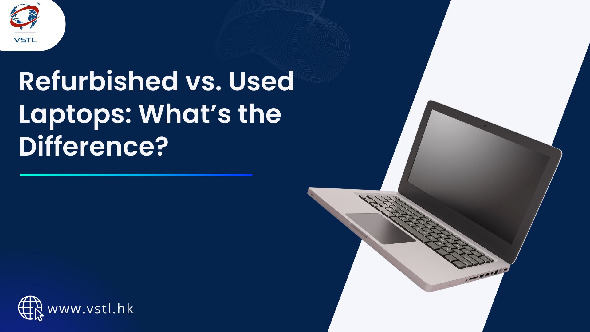 Difference between used laptop and refurbished laptop.