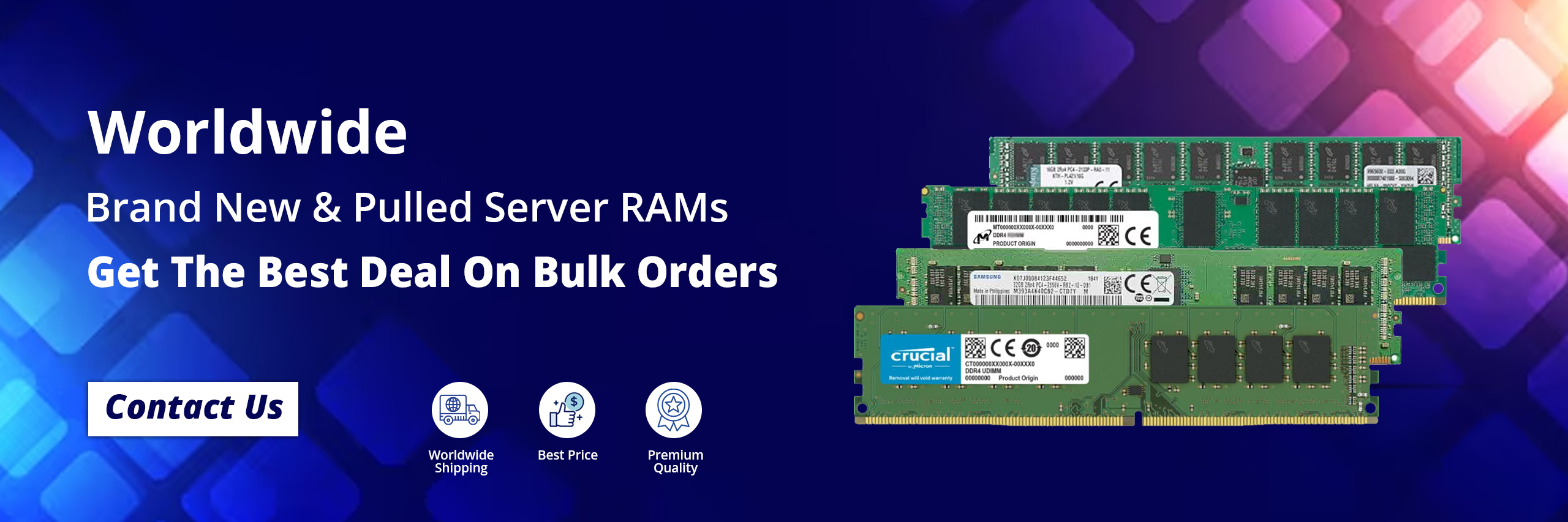 Server RAMs Whoelsaler-Value Smart Trading